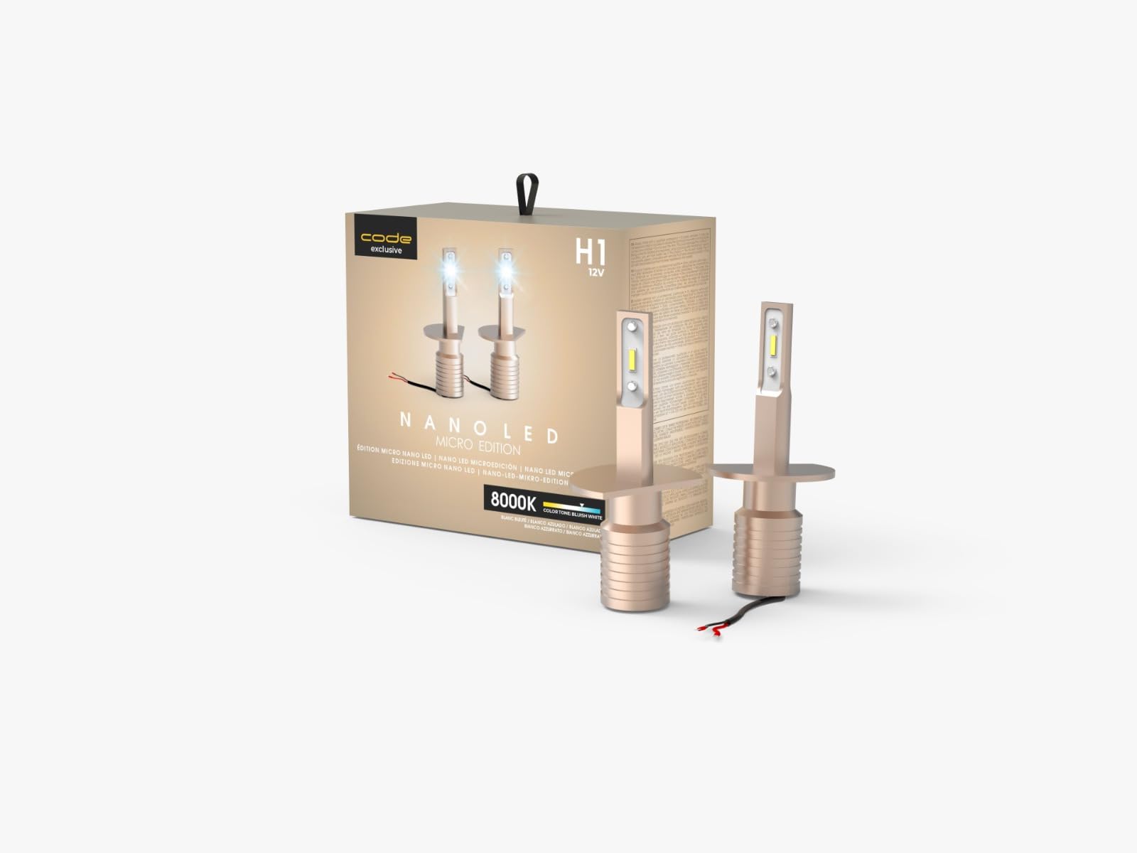 NANO LED CODE 12V 8000K H1 : Amazon.com.br: Automotivo